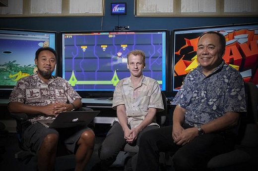 CAPTION Co-Principal Investigators: Jason Leigh, Chris Lee and David Garmire.