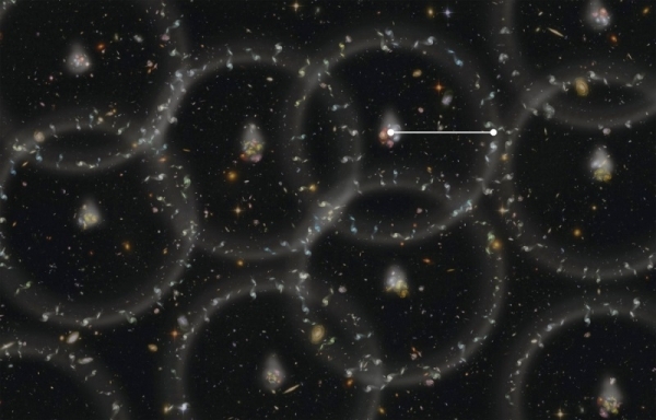 Recreation of Baryon Acoustic Oscillations. (Zosia Rostomian, Lawrence Berkeley National Laboratory).