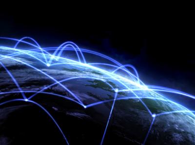 An international team of researchers transferred data in opposite directions at a combined rate of 186 gigabits per second (Gbps) in a wide-area network circuit. The rate is equivalent to moving two million gigabytes per day, fast enough to transfer nearly 100,000 full Blu-ray disks -- each with a complete movie and all the extras -- in a day. An international team of researchers transferred data in opposite directions at a combined rate of 186 gigabits per second (Gbps) in a wide-area network circuit. The rate is equivalent to moving two million gigabytes per day, fast enough to transfer nearly 100,000 full Blu-ray disks -- each with a complete movie and all the extras -- in a day.