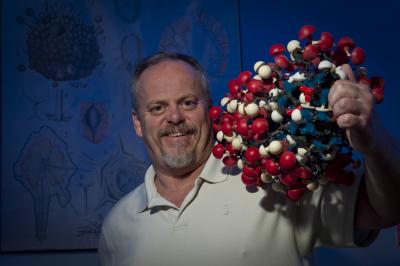 W. Kelley Thomas, professor of biochemistry and director of UNH’s Hubbard Center for Genome Studies, received $815,000 for an Illumina HiSeq 2000 DNA sequencer from a National Science Foundation's Major Research Instrumentation program.  Credit: Mike Ross, UNH Photographic Services