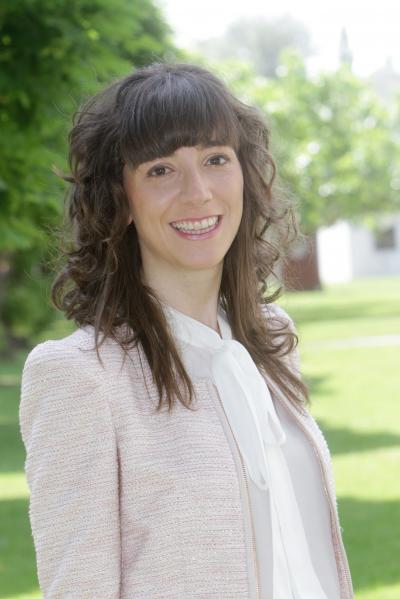 This is Montserrat Fernández Vallejo, telecommunications engineer and graduate of UPNA.