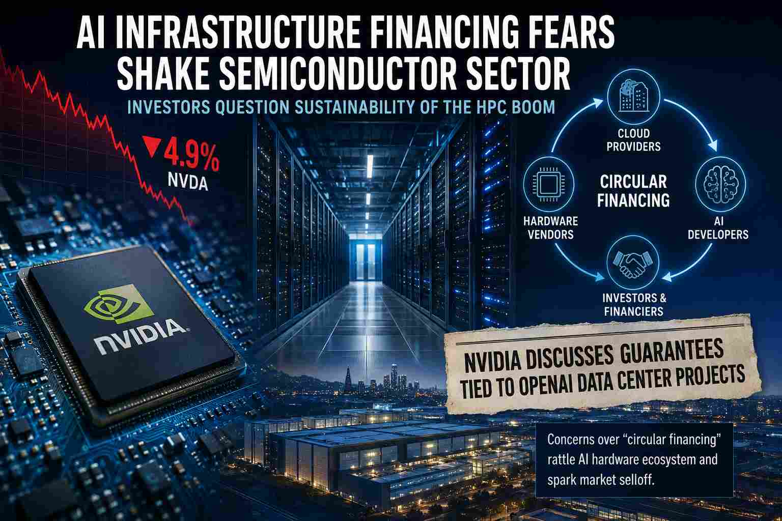 AI infrastructure financing fears shake semiconductor sector