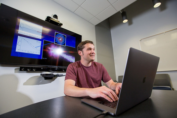 Computer scientist and astroinformaticist Mike Gowanlock, an assistant professor at Northern Arizona University’s School of Informatics, Computing, and Cyber Systems, was recently awarded a $411,964 grant from the National Science Foundation (NSF), which will support research and educational programs in parallel computing.