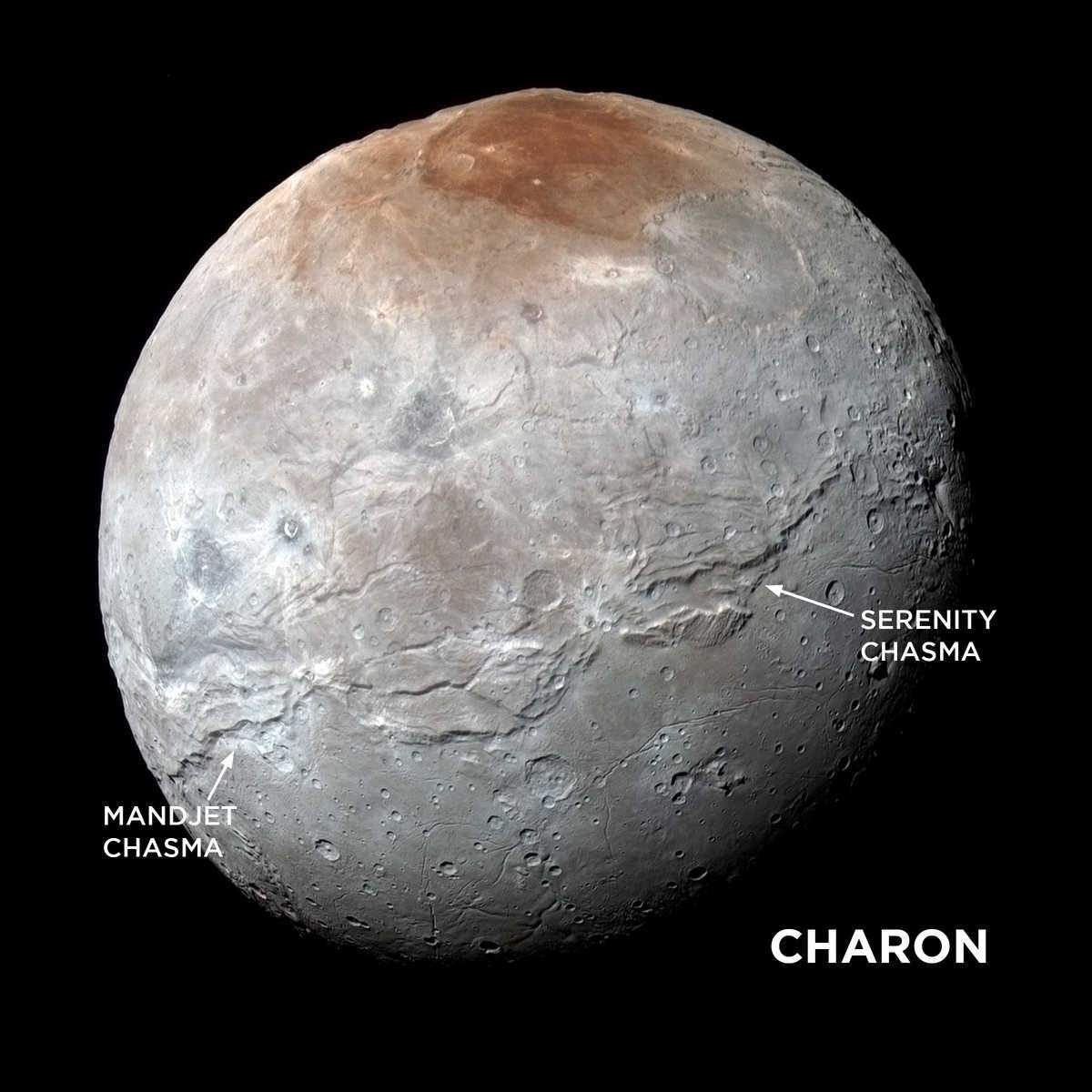 CHARON CHASMAS