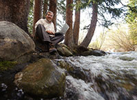 Fred Ogden will develop a computer model of the Colorado River Basin to study how factors such as population growth, shifting land uses and climate variability impact water storage and availability in Wyoming and the region. (UW Photo)